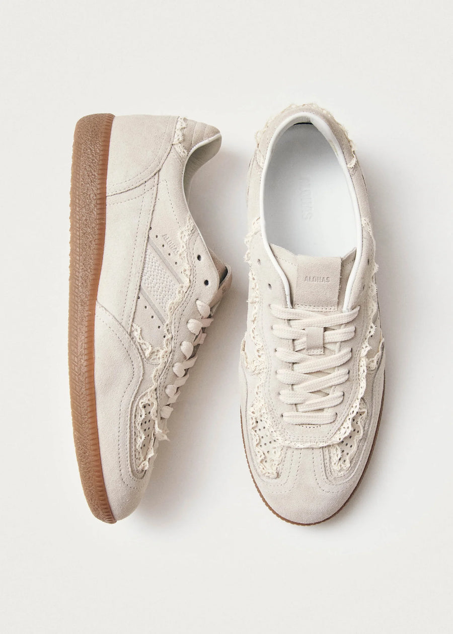 ALOHAS TB.490 CREAM CROCHET SNEAKER