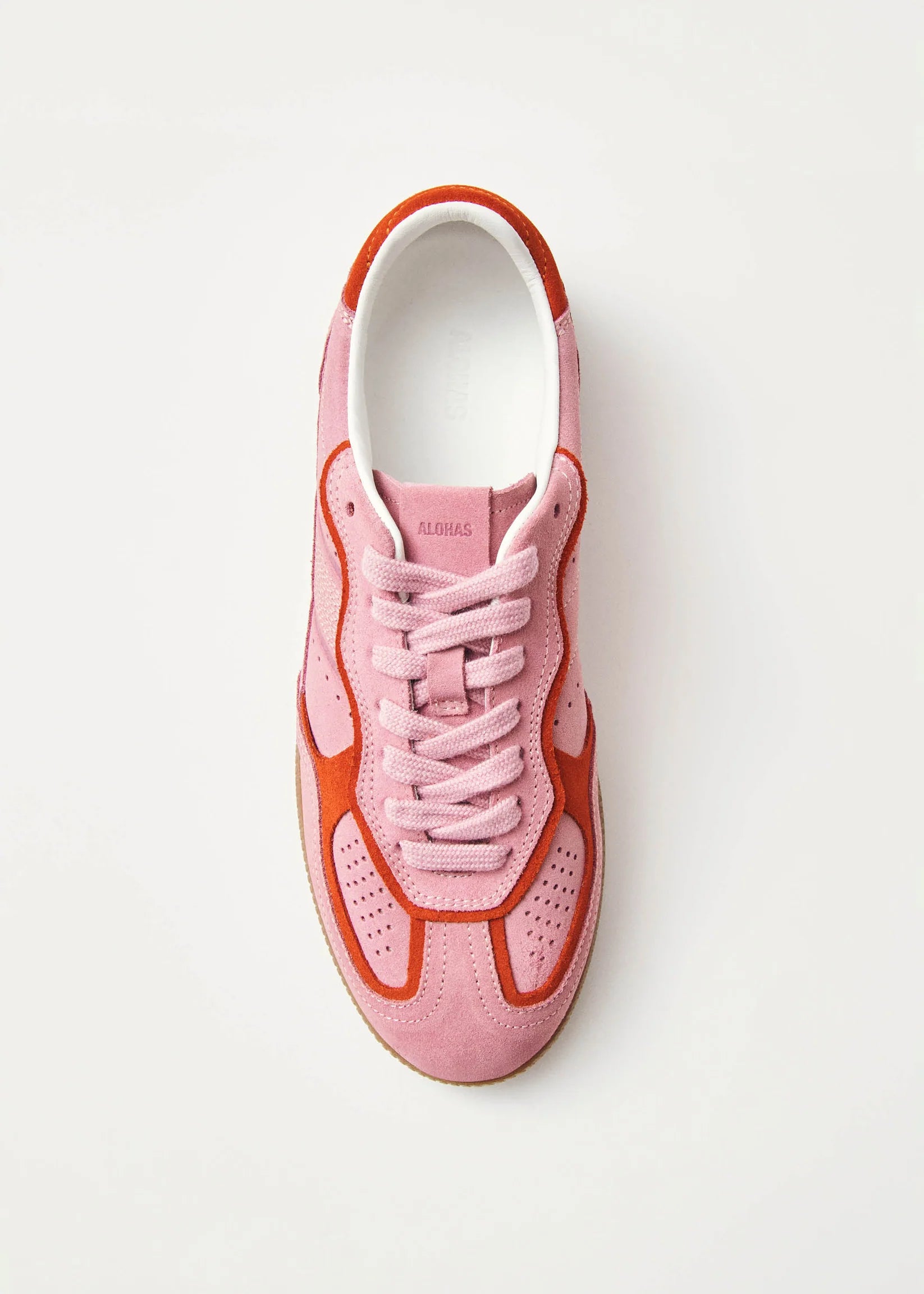 ALOHAS TB.490 RIFE SEA PINK LEATHER SNEAKER