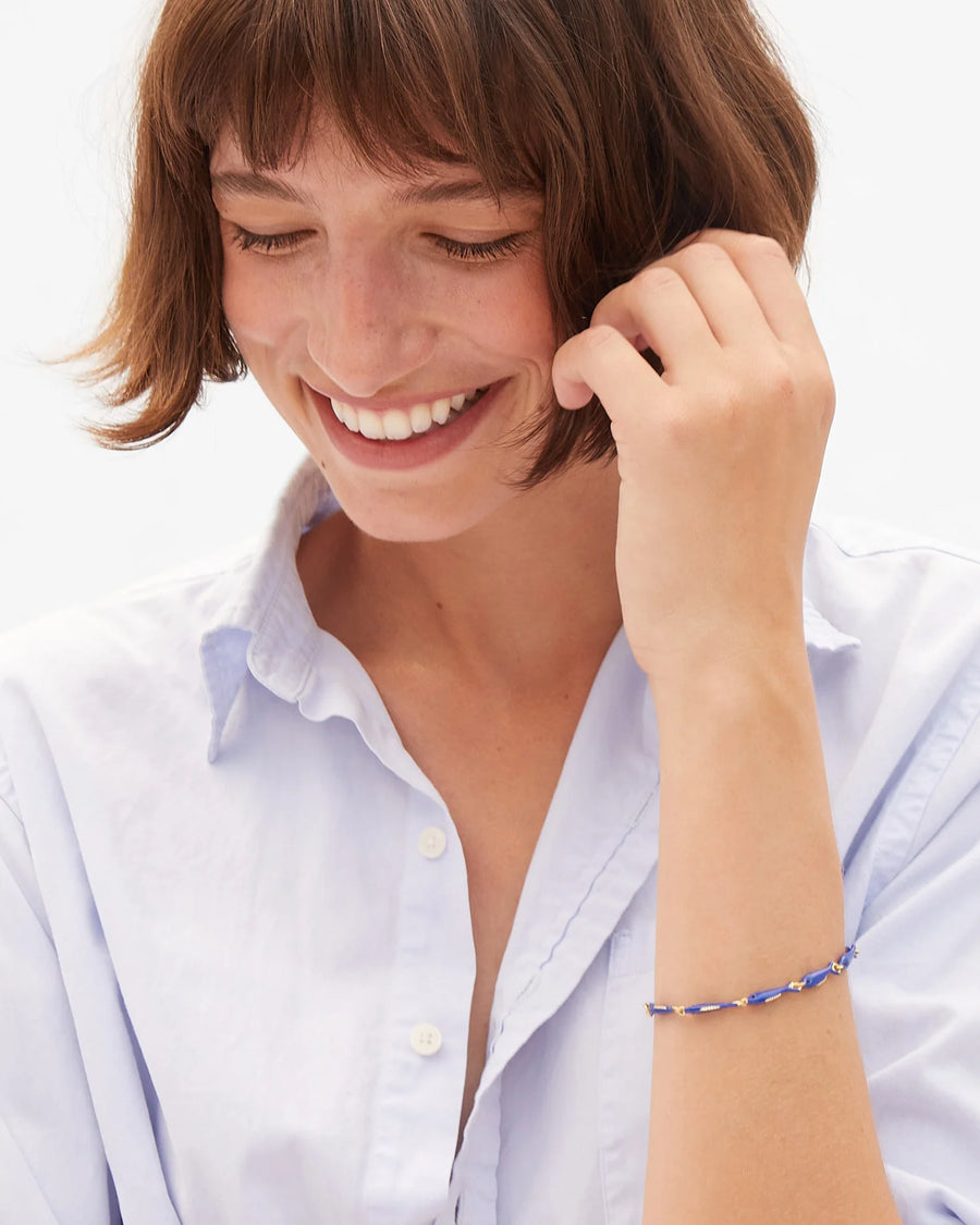 ENAMEL SARDINE BRACELET