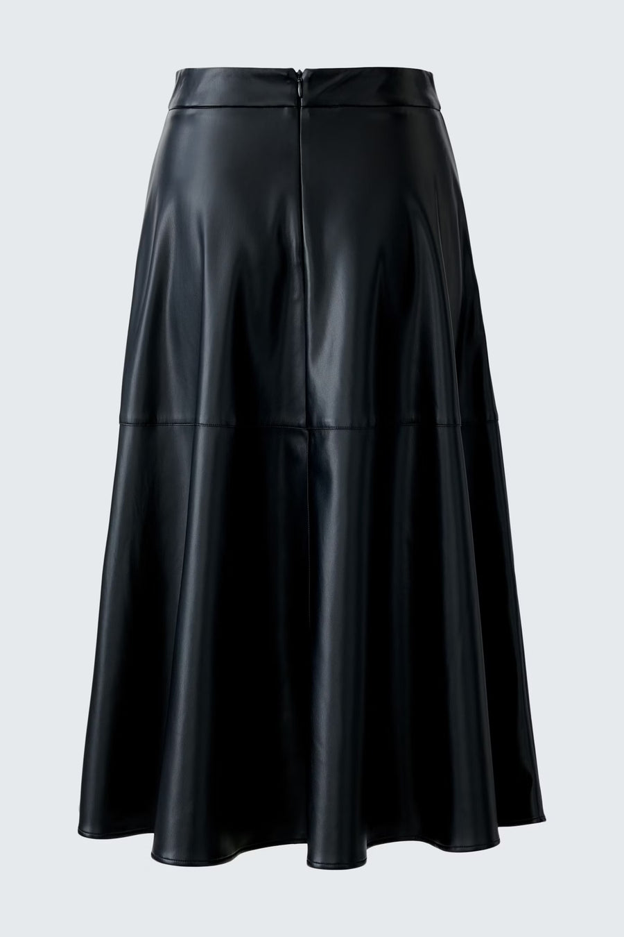 A LINE BLACK VEGAN LEATHER SKIRT