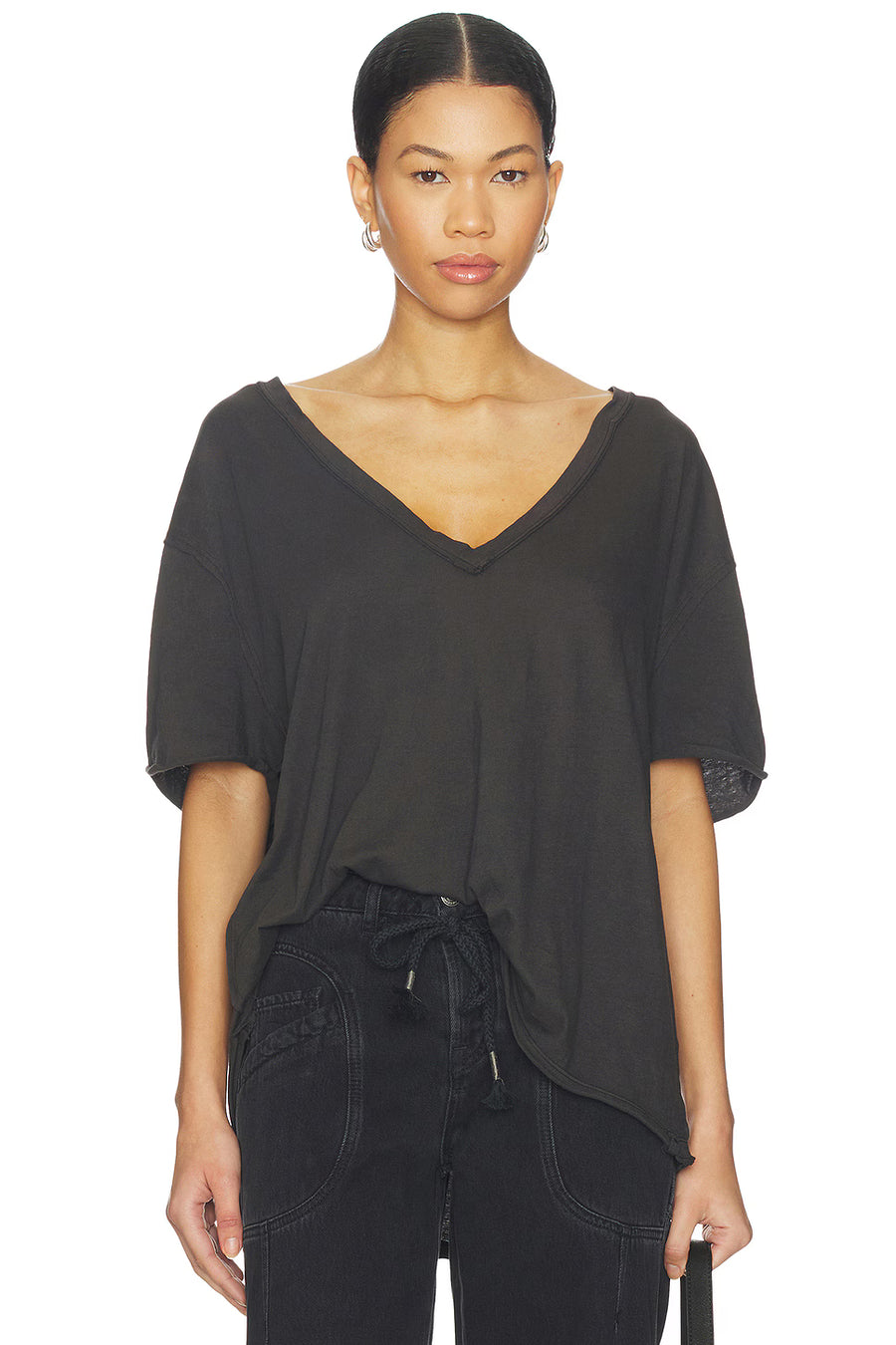 WE THE FREE NINA V NECK TEE