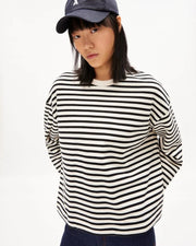 WOMEN'S FRANKAA STRIPES SWEATSHIRT
