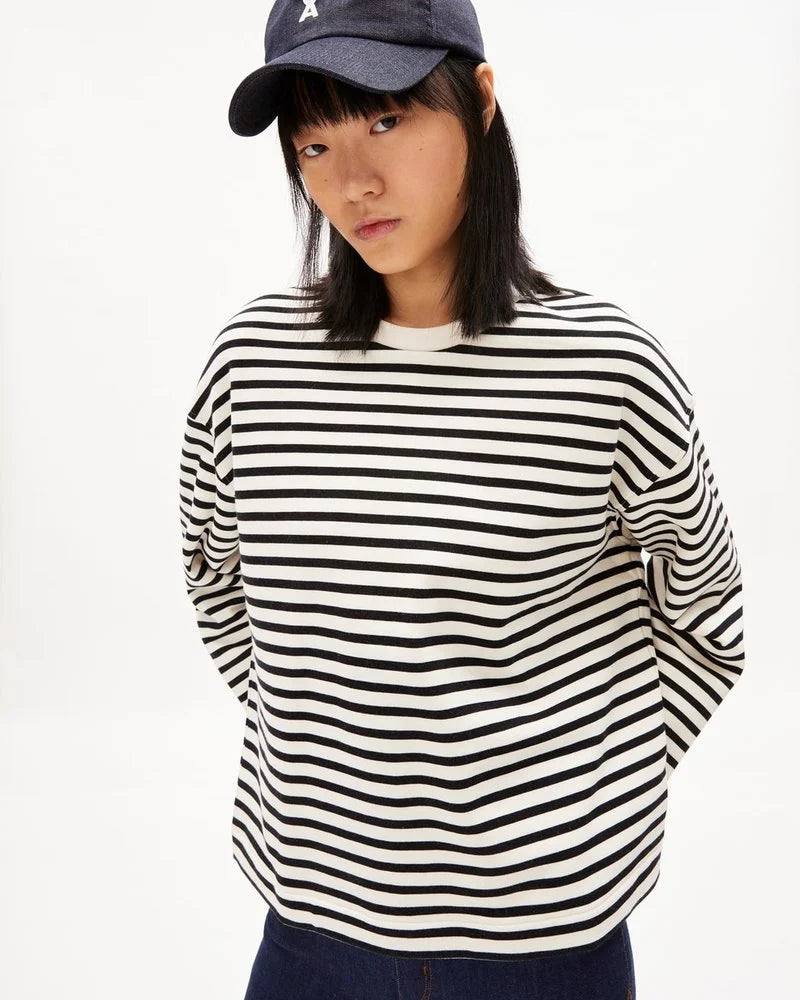 WOMEN'S FRANKAA STRIPES SWEATSHIRT