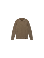 ROYCE ZIP POLO KNIT