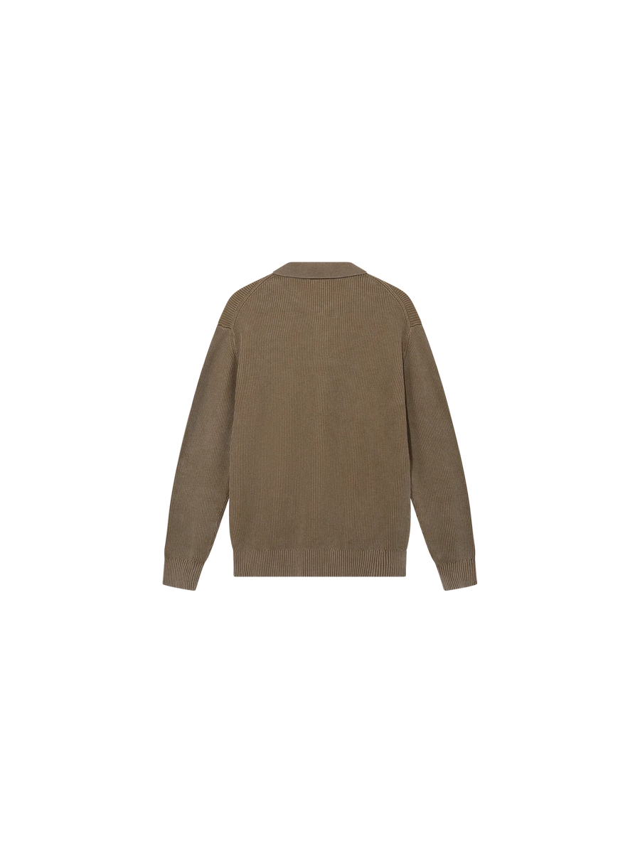 ROYCE ZIP POLO KNIT