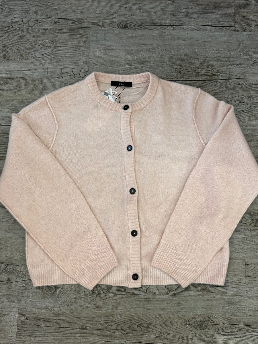 ILAYA CARDIGAN IN SEPIA ROSE