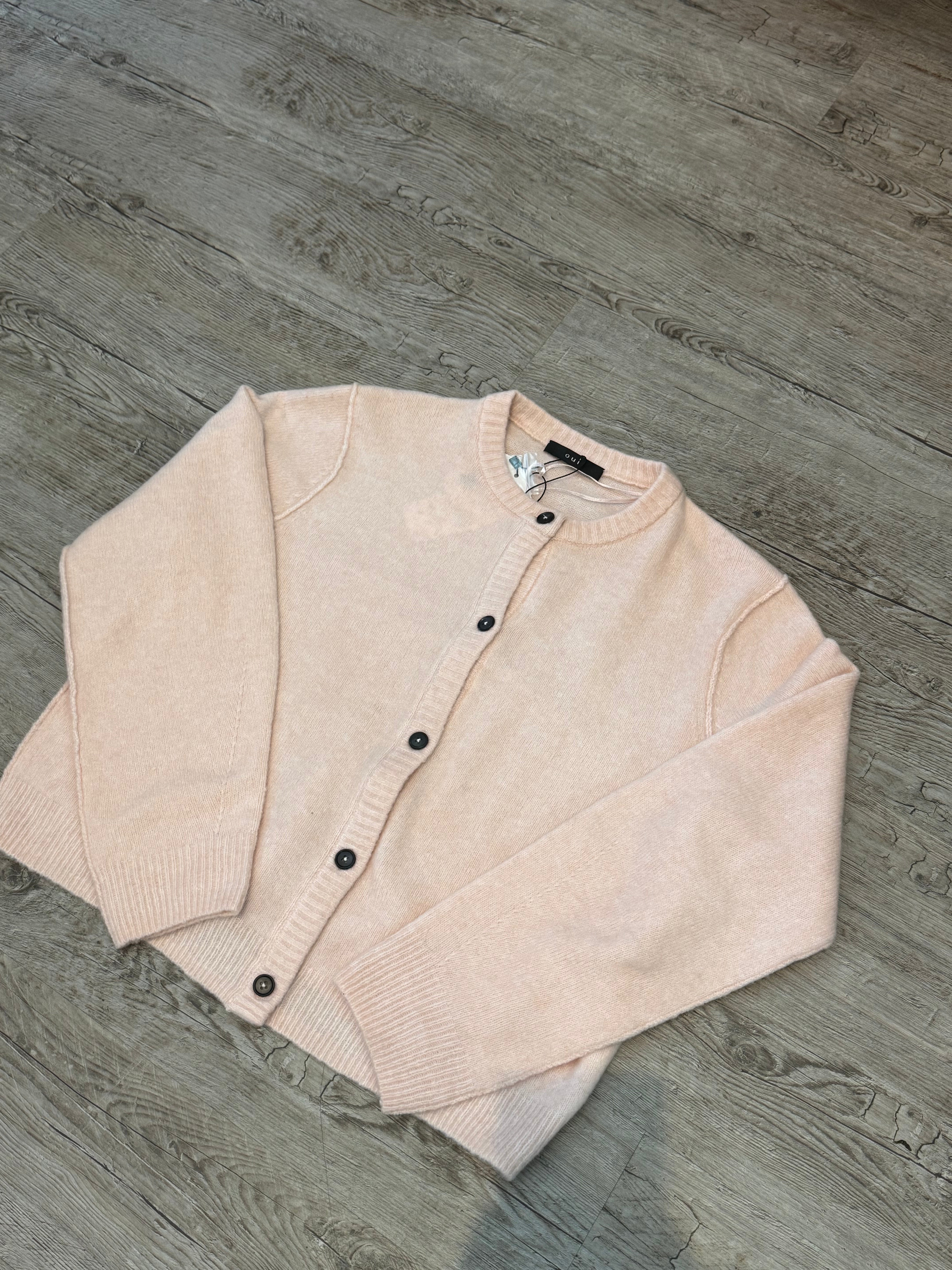 ILAYA CARDIGAN IN SEPIA ROSE
