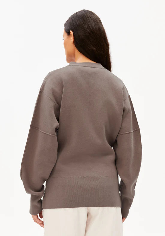 COMPACT BARREL KNIT CARDIGAN