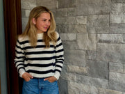THORA STRIPE CREW NECK KNIT