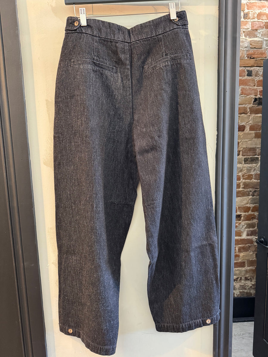 BALLOON DENIM TROUSERS