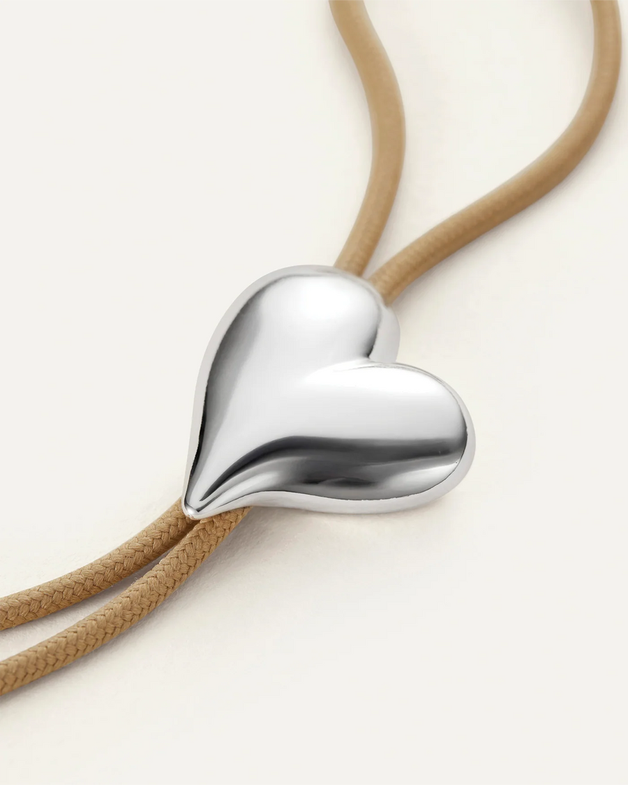 ART HEART BOLO TIE