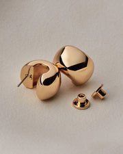 SMALL GEMMA HOOP EARRINGS