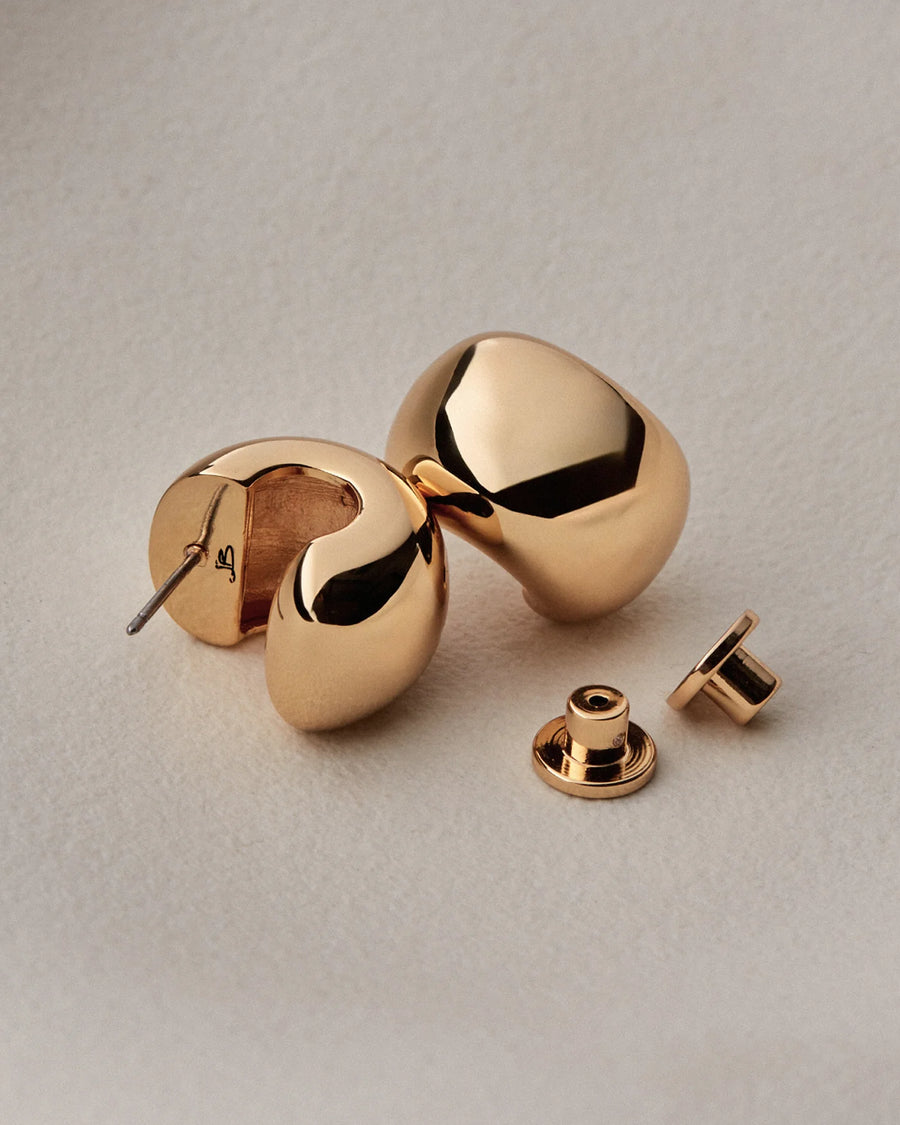 SMALL GEMMA HOOP EARRINGS