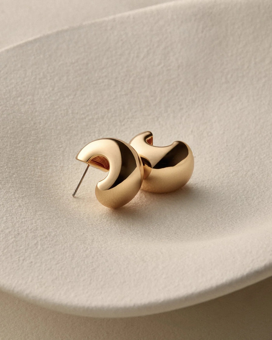 SMALL GEMMA HOOP EARRINGS
