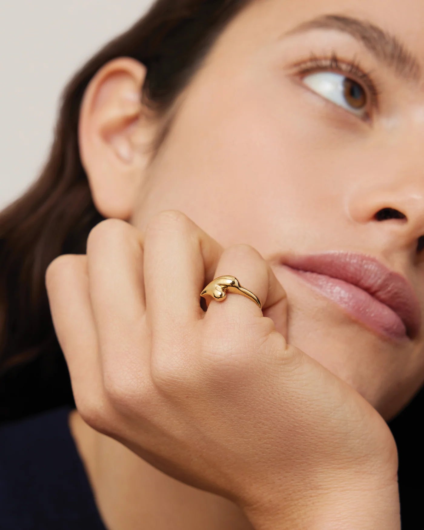 PUFFY ART SIGNET RING