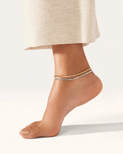 DOUBLE AMALFI ANKLET