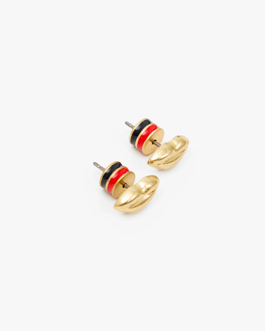 LIP STUD EARRINGS