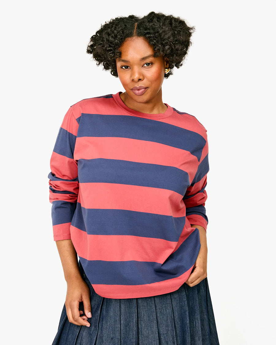 WOMEN'S VINTAGE RUGBY TEE