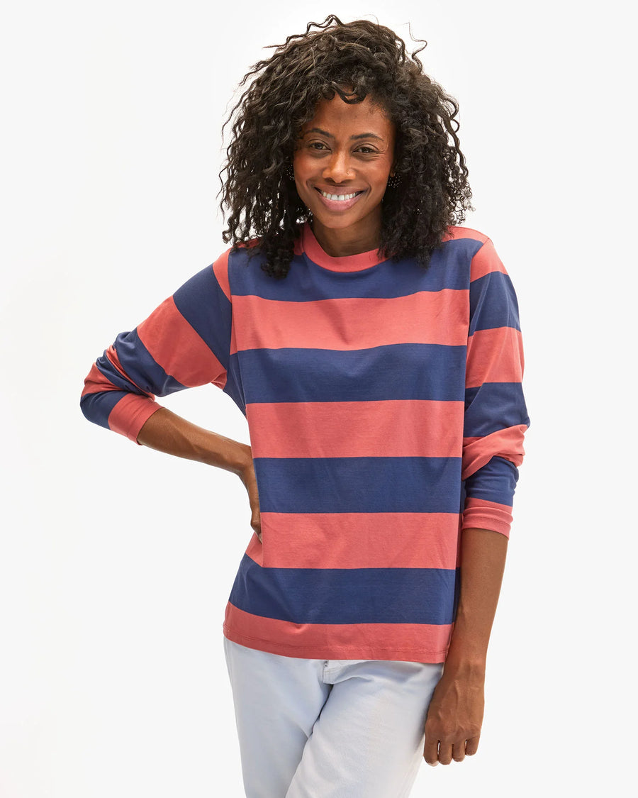 WOMEN'S VINTAGE RUGBY TEE