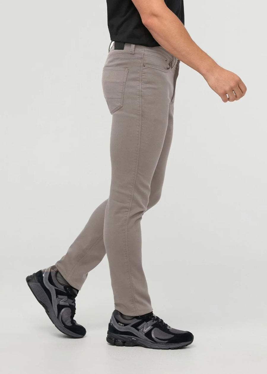 NO SWEAT SLIM STRAIGHT (STONE)