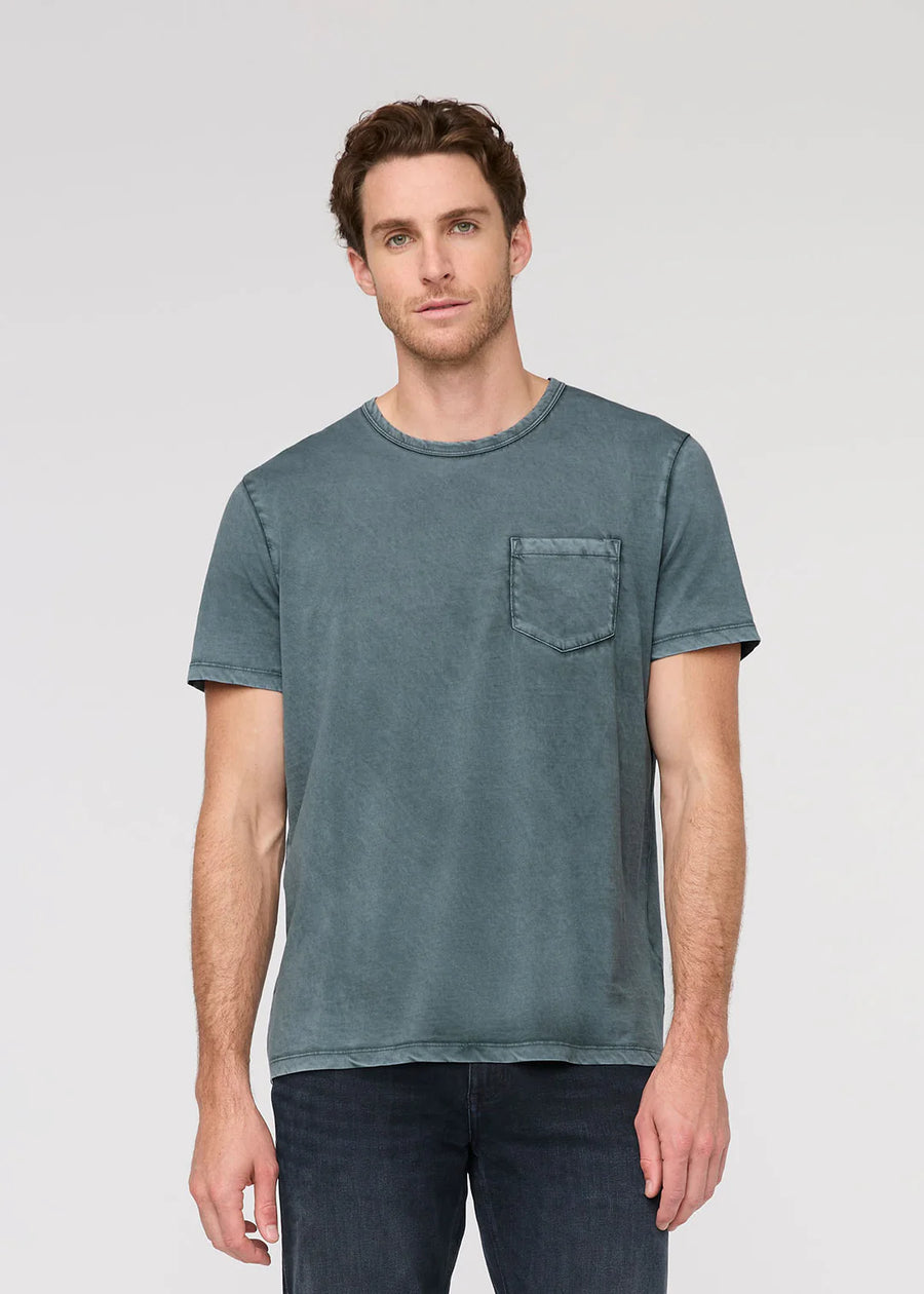 PURE PIMA VINTAGE POCKET TEE