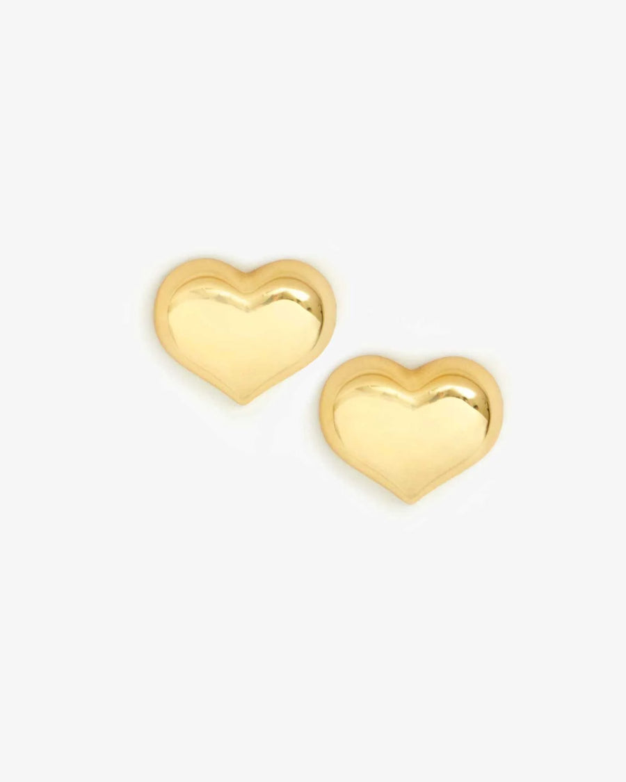MYLAR HEART EARRINGS