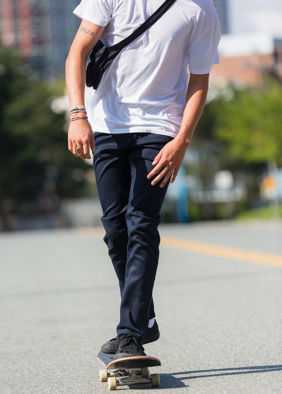 NO SWEAT SLIM TAPER PANT