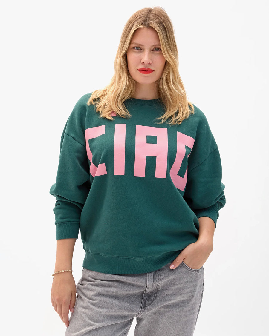 "CIAO" OVERSIZED SWEATER