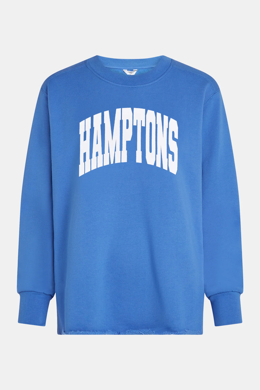 WOMEN'S RAW HEM SWEATER