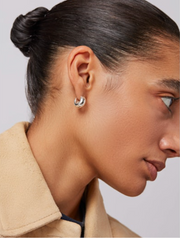 MINI TOME HOOP EARRINGS