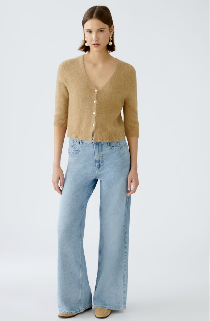 WOMEN'S BLUE DENIM HIGH RISE JEANS