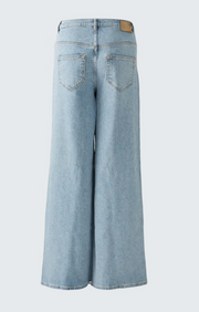 WOMEN'S BLUE DENIM HIGH RISE JEANS