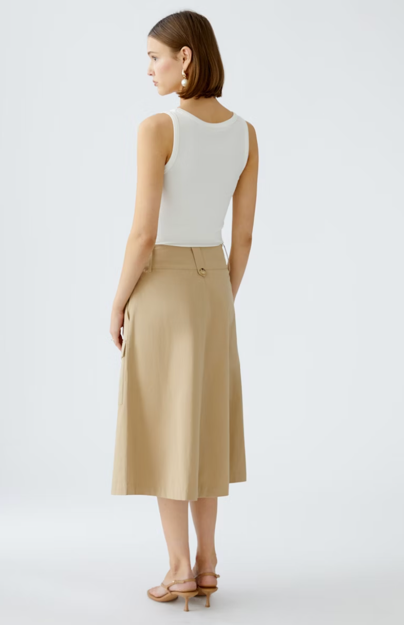 WOMEN'S MIDI SKIRT