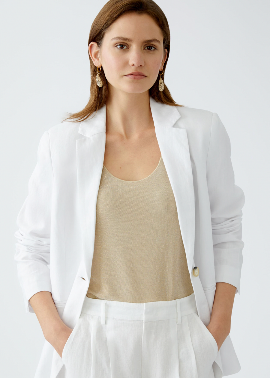 WOMEN'S CASUAL LINEN BLAZER