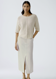 WOMEN'S LINEN MAXI SKIRT