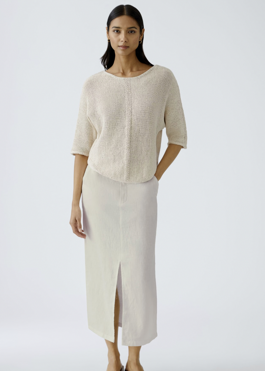 WOMEN'S LINEN MAXI SKIRT