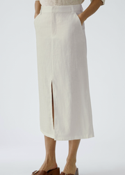 WOMEN'S LINEN MAXI SKIRT