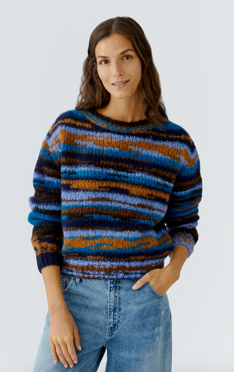 DARK BLUE CAMEL PULLOVER