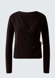 GANACHE WRAP PULLOVER