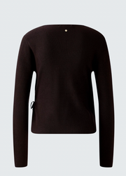 GANACHE WRAP PULLOVER
