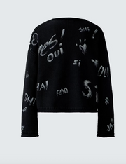 OFF WHITE GRAPHIC PULLOVER