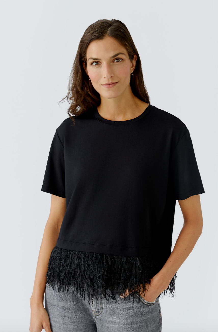 FRINGE TEE SHIRT
