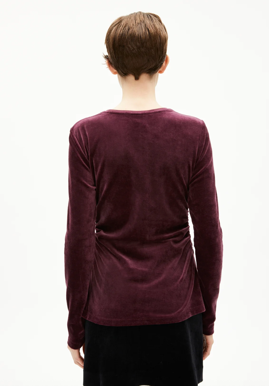 ADAAJA LORA VELVET TOP