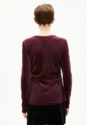 ADAAJA LORA VELVET TOP