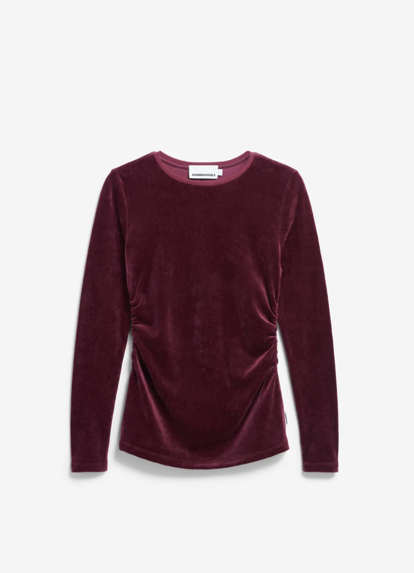 ADAAJA LORA VELVET TOP
