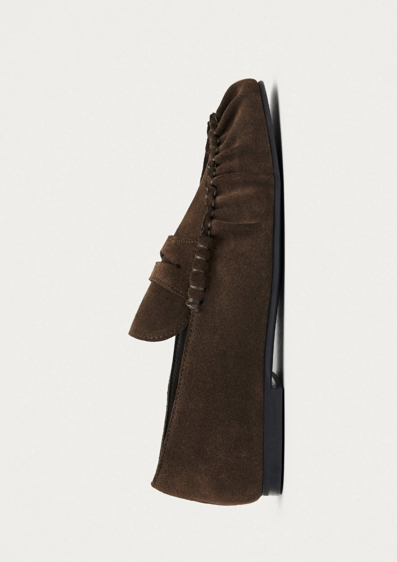 AVEN SUEDE BROWN LEATHER LOAFERS