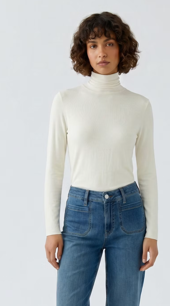 HIGH RISE CROPPED JEAN