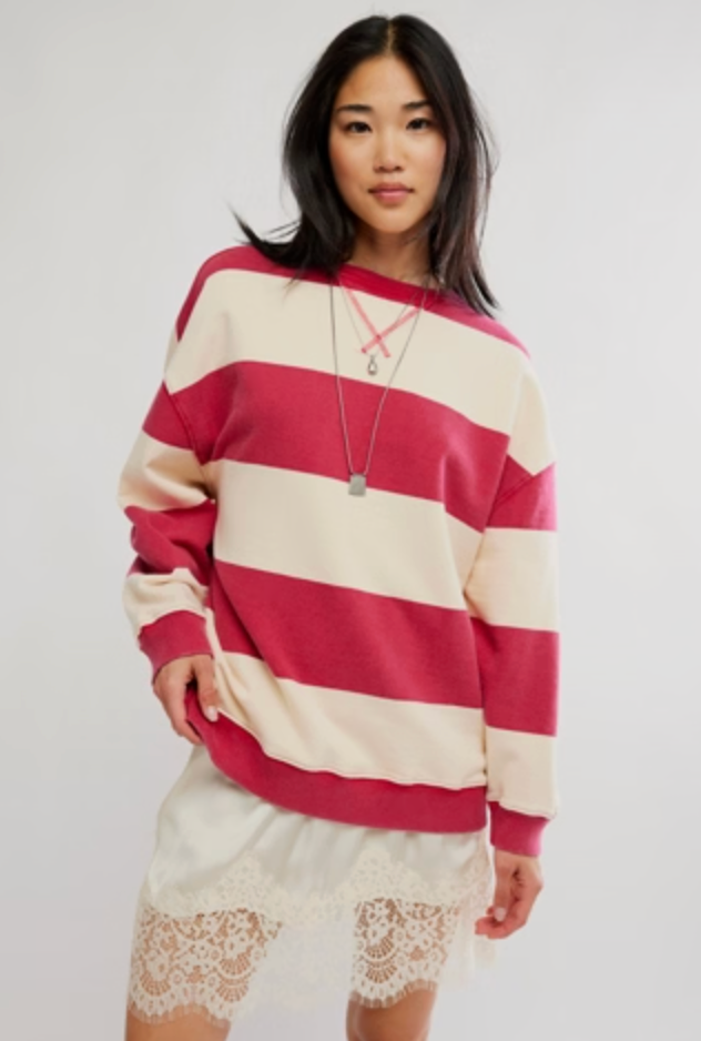FP CLASSIC STRIPE CREW NECK