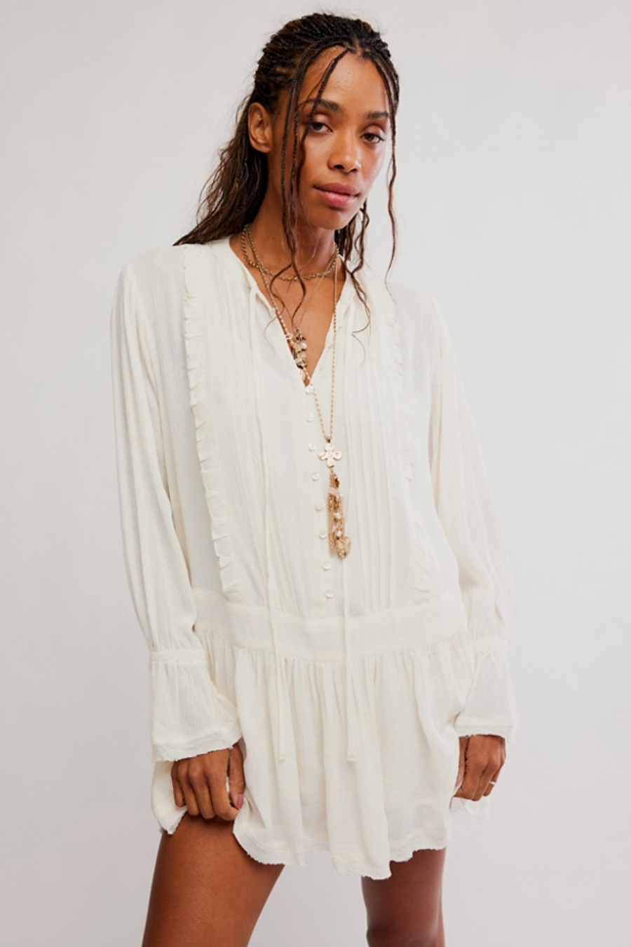 FP HAUTE HEIRLOOM MINI DRESS