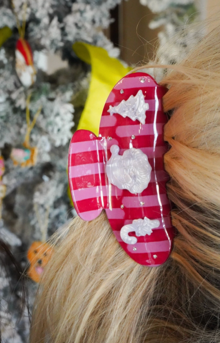 CHRISTMAS ICON CLAW CLIP